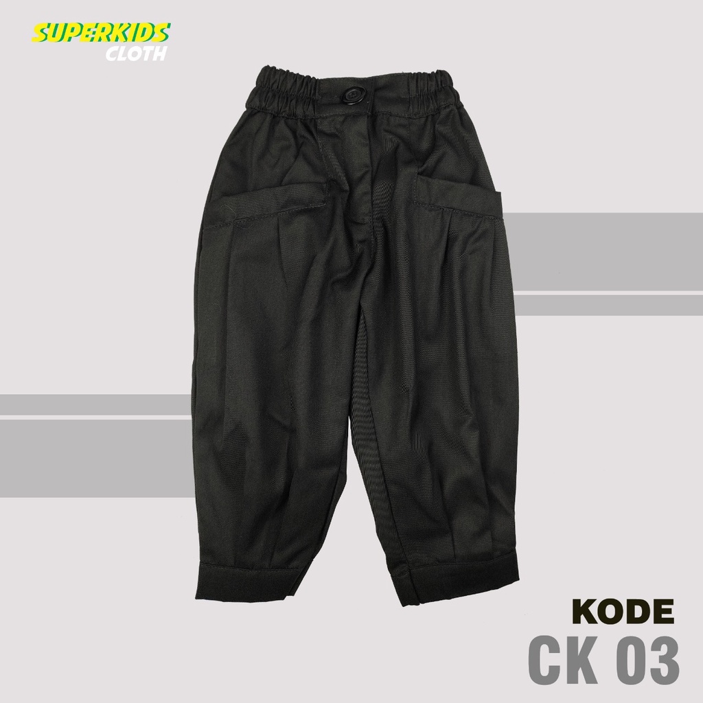 Celana Anak Perempuan Korea Celana Anak Cewek Korea Hitam Terbaru Superkidscloth Panjang 1 - 10 Tahun