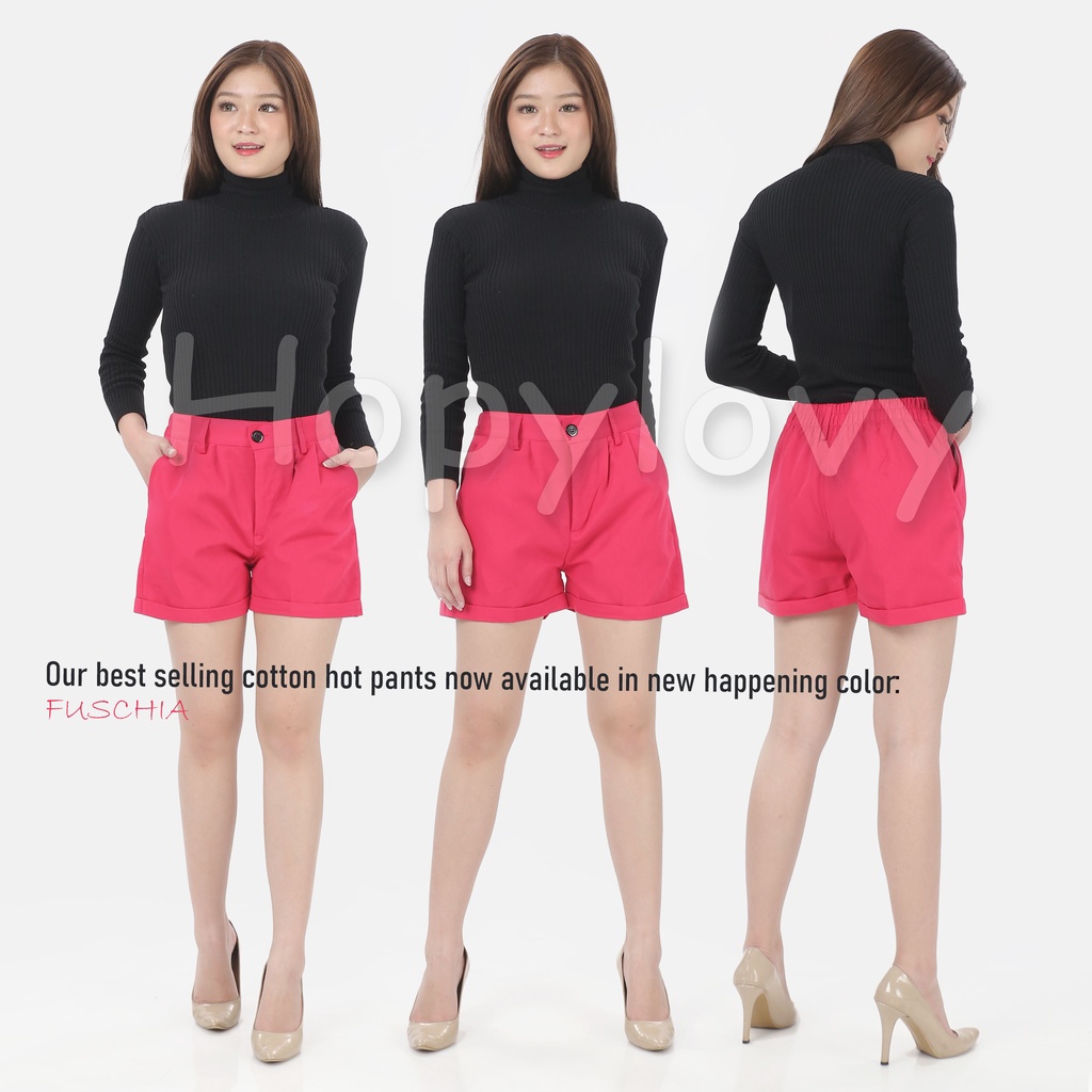 HOPYLOVY Celana Pendek Wanita Hotpants Sonya