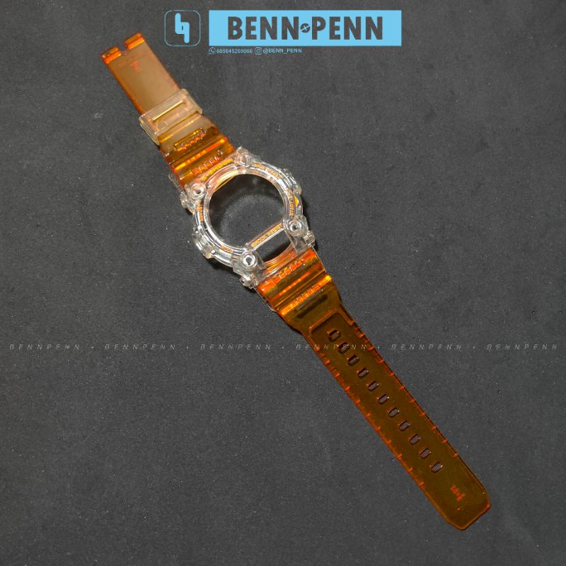 BEZEL STRAP G SHOCK G 7900 / GR 7900 WHITE ORANGE