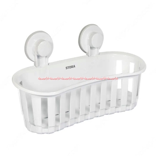 Stora Bathroom Krisbow Basket Keranjang Organizer Untuk Toilet Kamar Mandi Tempel Model Klep Tanpa Paku Stora Bath Room