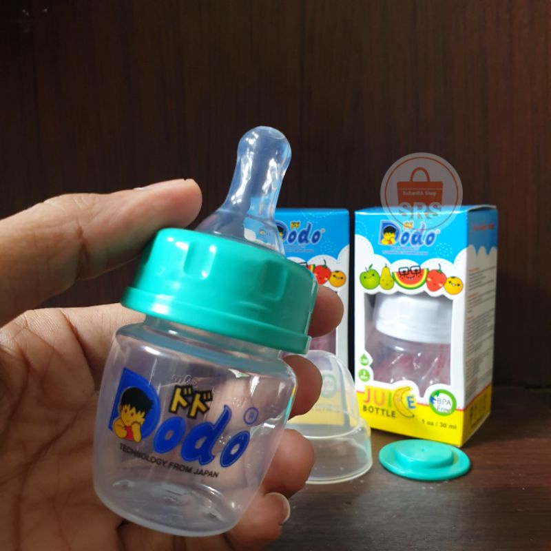 Mini Botol Susu Bayi Newborn 30ml / Dodo Mini Bottle Juice BPA Free / Botol Jus Bayi (JUICE BOTTLE)