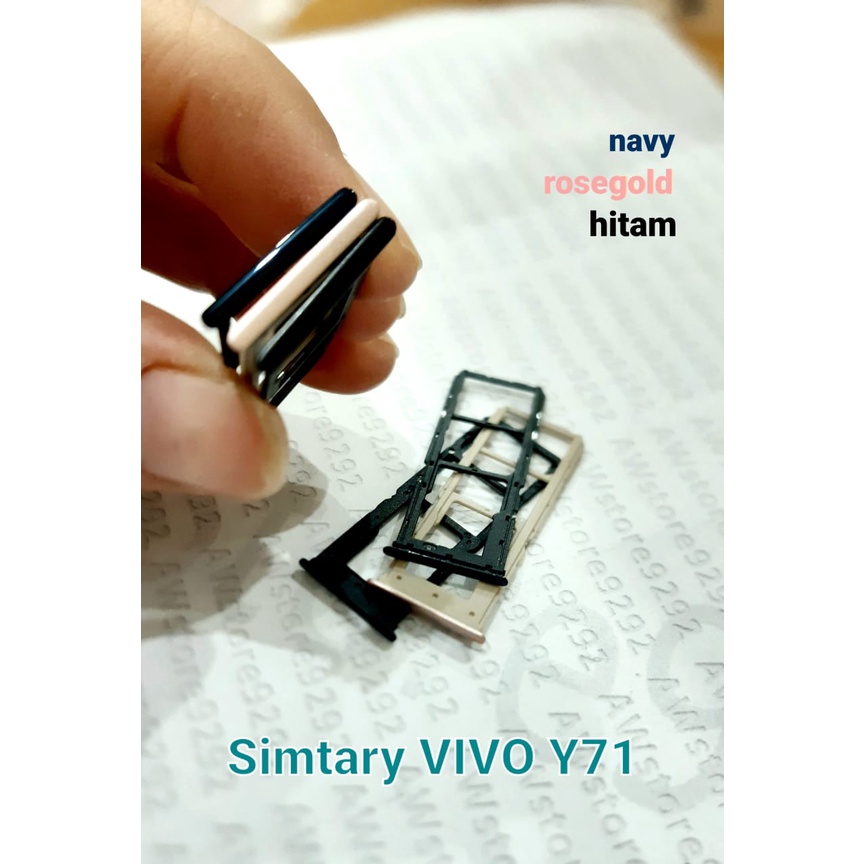 Slot Tempat Dudukan Kartu Simcard VIVO Y71 Sim card Lock Simtray Sim Tray VIVO Y71