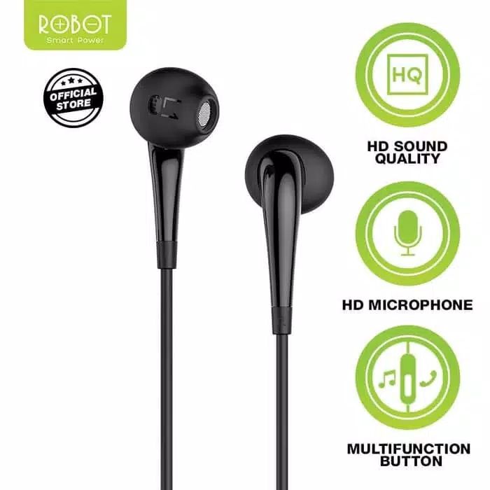 Earphones Robot High Definition RE701
