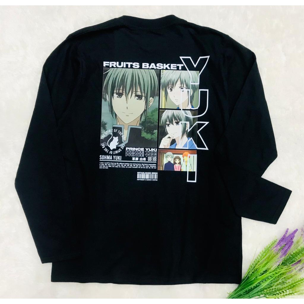 Longsleeve Sohma Yuki Anime Manga Fruits Basket Premium