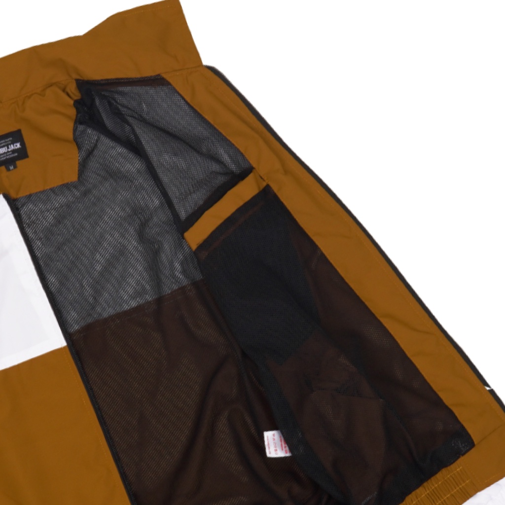 Dobujack Track Suit Jacket Chaqueta Tobacco White-5