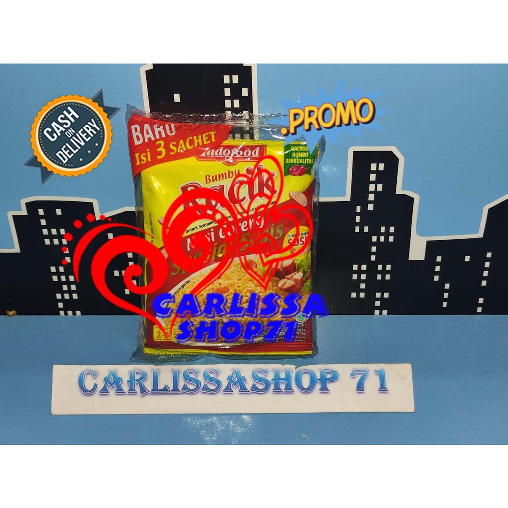 

Indofood Bumbu Racik 3s @2g Nasi Goreng Spesial Sosis Harga Terjangkau