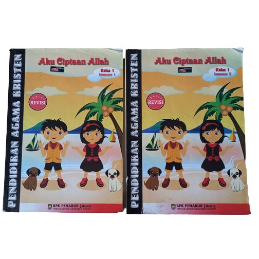 Preloved Buku bekas Aku Ciptaan Allah Pendidikan Agama Kristen SD kelas 1 BPK Penabur
