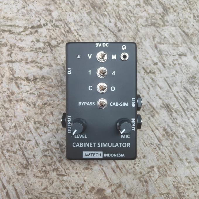 Cabinet Simulator Di Amtech Untuk Direct Sound Gitar Ke Mixer