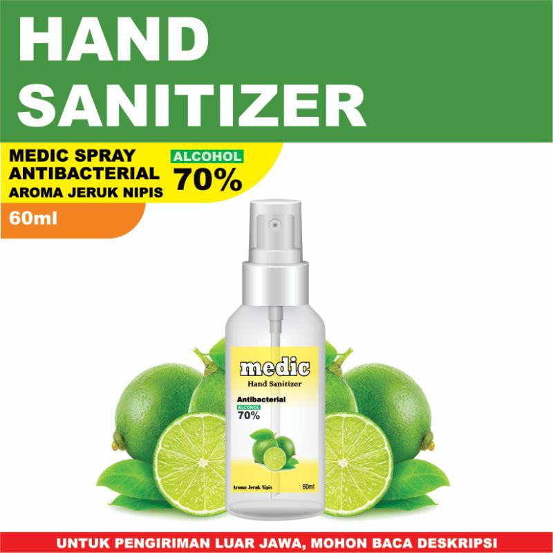 HAND SANITIZER 60ML SPRAY