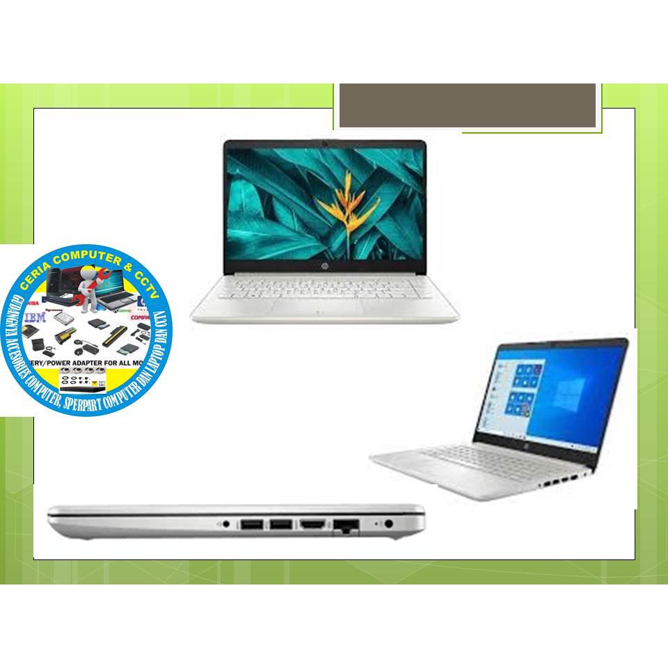 HP I3 RAM 8GB HDD 1TB VGA INTEL 14 IN LAPTOP HP 14S CF3040TU I3-1005G1 BAGUS MURAH PROMO