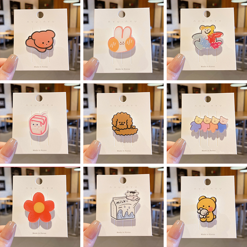 Bros Bentuk Kartun Lucu Gaya Korea