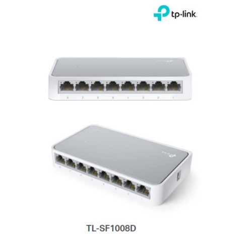 SWITCH HUB TP-LINK 5 Port TL-SF1005D// 8 Port TL- SF1008D 10/100Mbps TP-LINK Network LAN