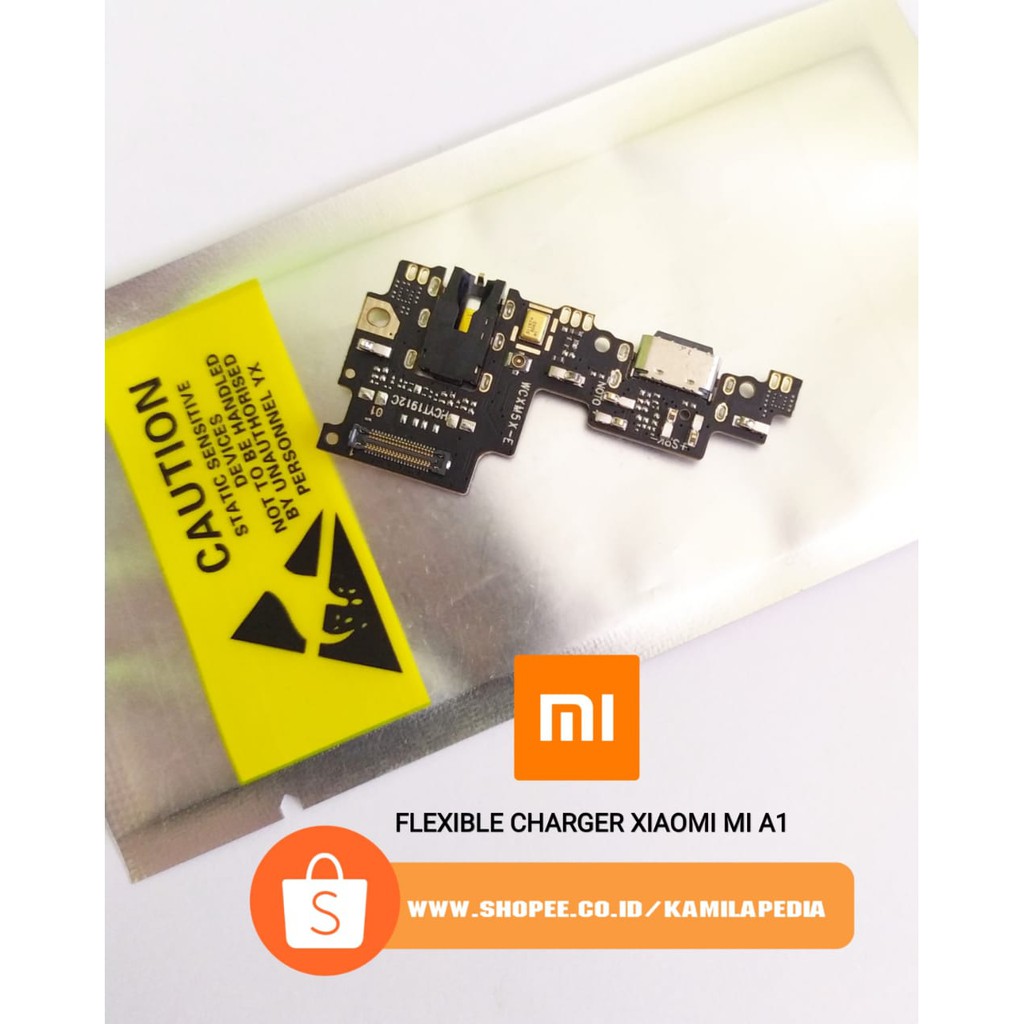 Flexible Charger Xiaomi MI A1 Fullset + Mic / Flexible Xiaomi  MI A1 Charger + Mic Fullset