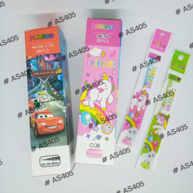 

Refill Bolpen Gel Fancy