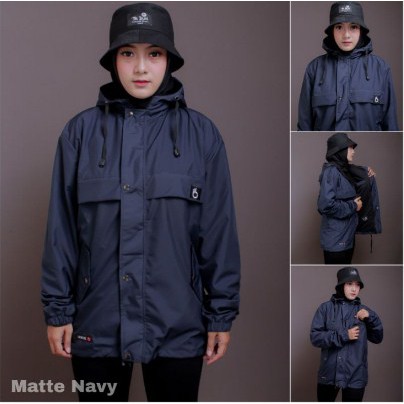 Jaket Parasut Pria/Wanita Wateproof Model MAT Orginal The Bojiel M L XL / Jaket Musim Dingin Wanita / Jaket Cagoule