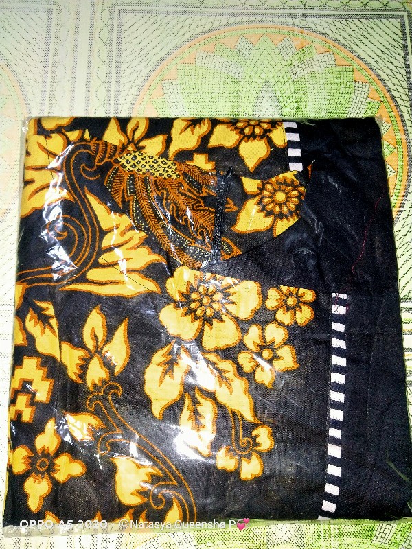 Gamis Batik Manggar,sekar,cantik, Kubis,kupu,padi,daun/cod