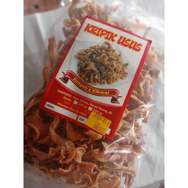 

KRIPIK USUS SUPER TANPA TEPUNG