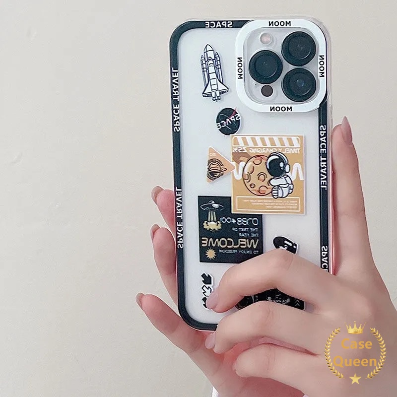 Soft Case Motif NASA Untuk Xiaomi Redmi 9T 9C NFC 10A 10C 9C 9 10 9C 9 10 9A Redmi Note 10 8 9s 10 11 11s 9 Pro Max Mi POCO M3 X3 Pro M4 X3 Pro Cover Penutup Mesin Cuci