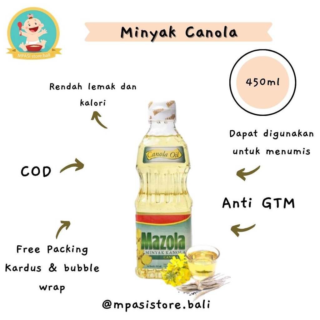 Jual Mazola Canola Oil Minyak Kanola Untuk Menumis Mpasi Indonesia Shopee Indonesia