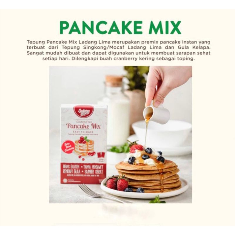 

pancake mix ladang lima