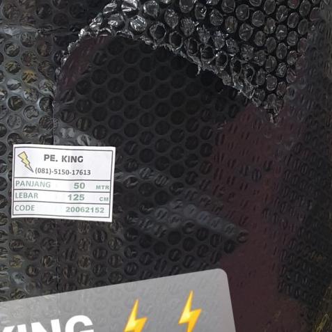 

Bubble Wrap Hitam 60 CM x 50 M Murah! Kirim Kilat Surabaya - MEDIUM 40cmx50m