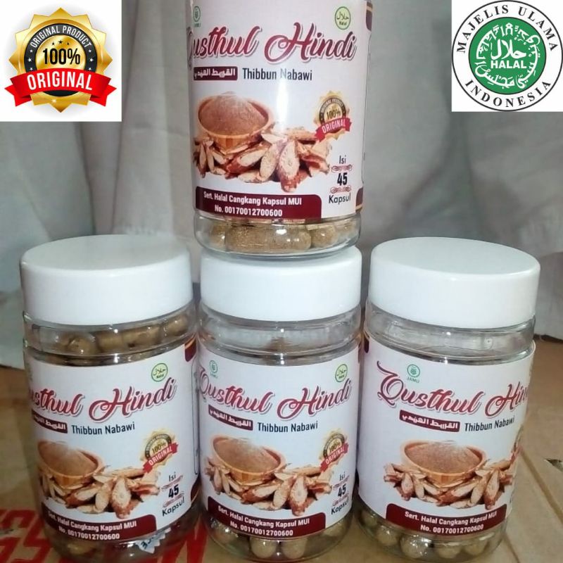 Qusthul Hindi Kapsul/Kapsul Qusthul Hindi/Qusthul Hindi Original/Qust Al Hindi