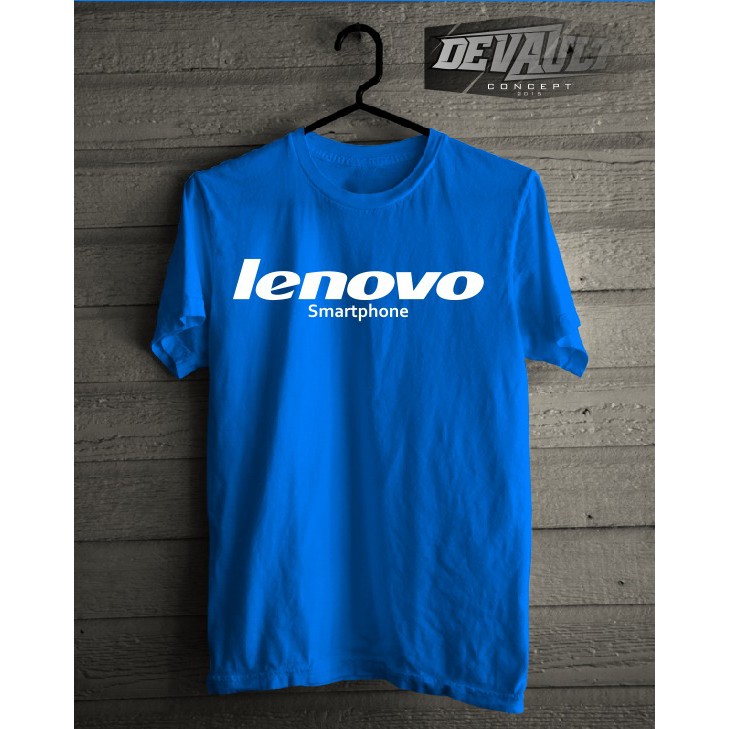 Kaos Lenovo Smartphone Logo keren MAU KAOS