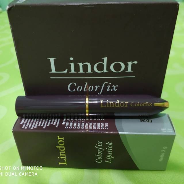 Lindor colorfix lipstick perlusin