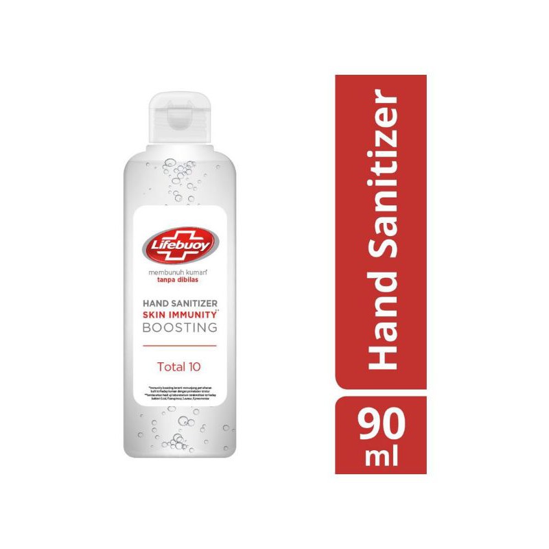 Lifebuoy Hand Sanitizer Skin Immunity Total 10 90Ml
