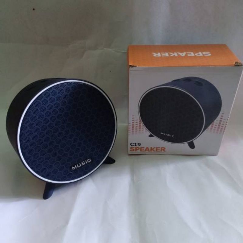 SPEAKER BLUETOOTH PORTABLE C19 WIRELESS SPEAKER  SUPER BASS