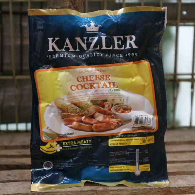 

Sosis Kanzler Cheese Cocktail 500 gr