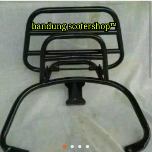 Back Rack Backrack Aksesoris Motor Vespa Metic Lx S 125 Back Rack Backrack Aksesoris Motor Vespa Metic Lx S 125
