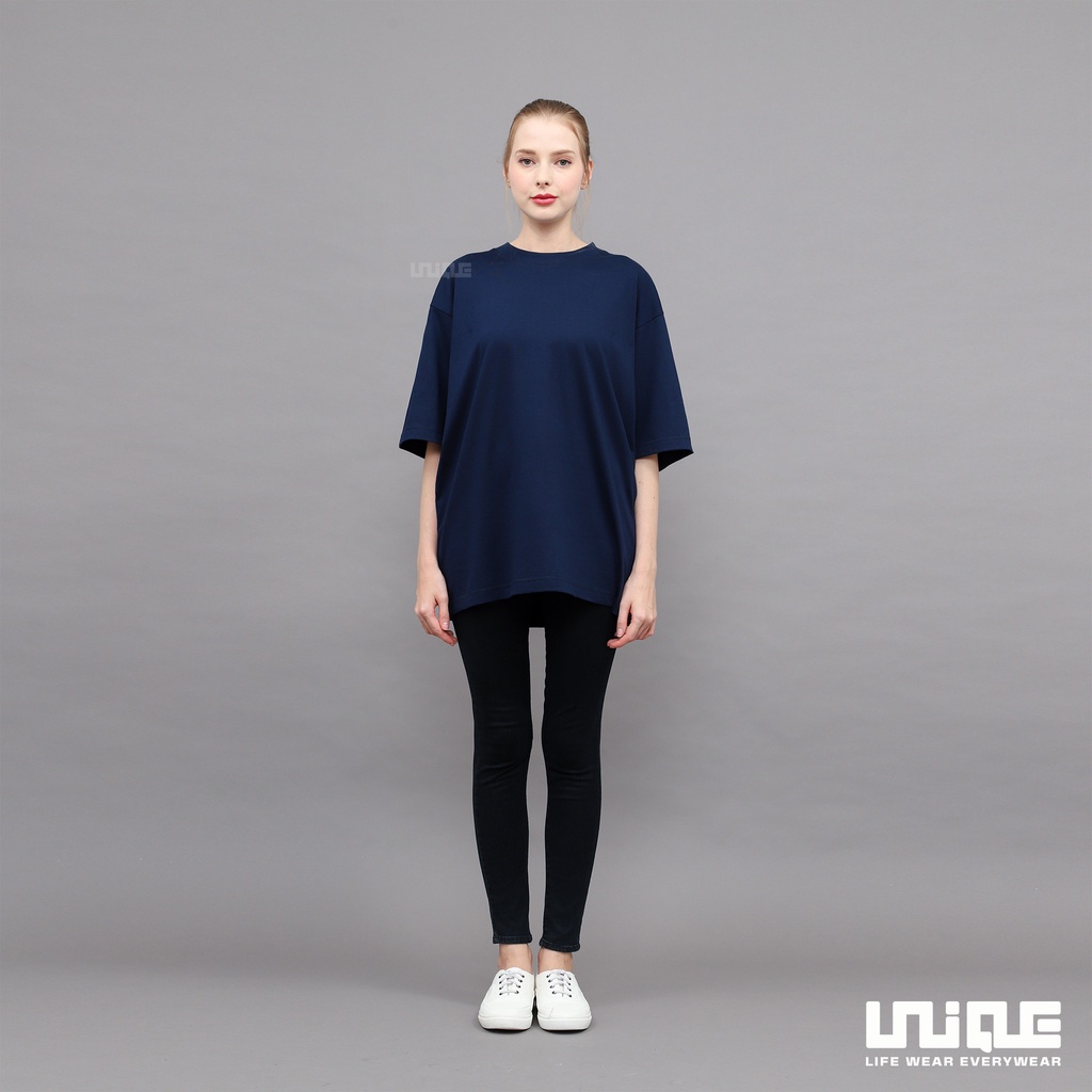 UNIQUE - (Basic Series) Kaos Polos Oversize Basic Midnight Blue