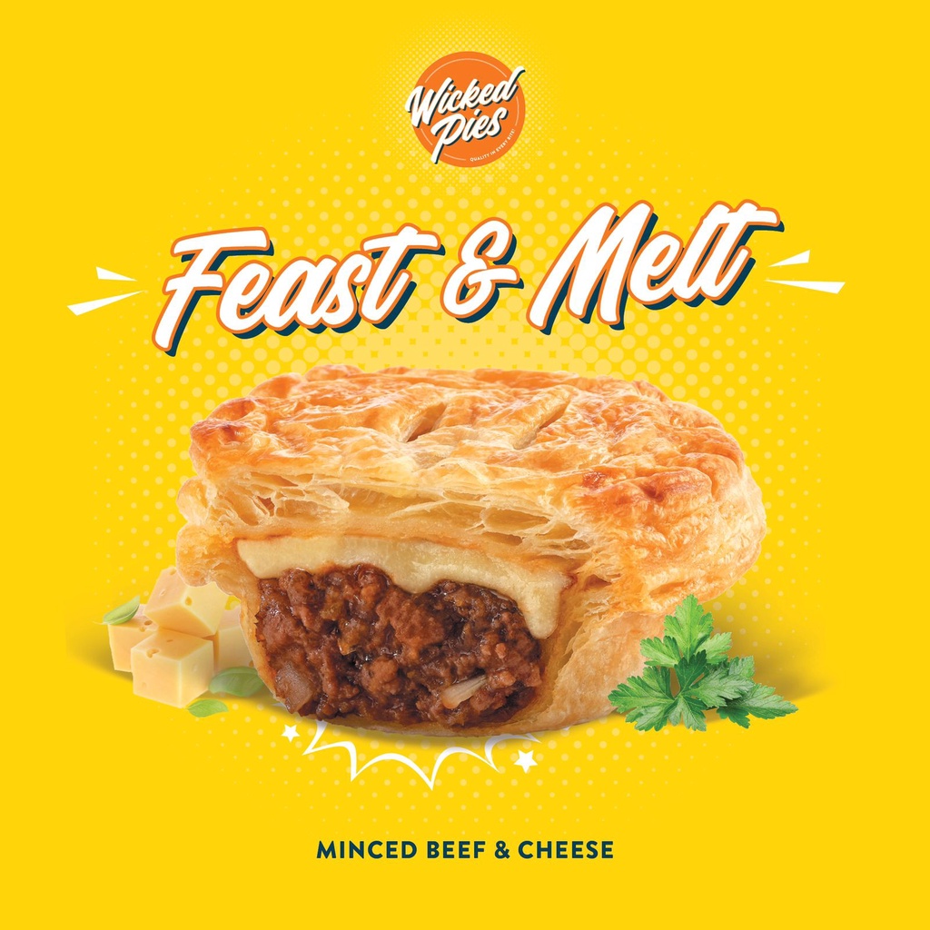 

Wicked Pies | Feast and Melt (Minced Beef & Cheese)