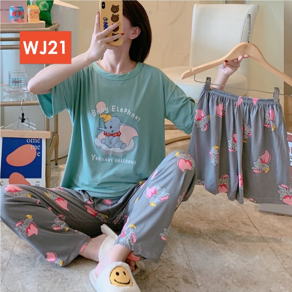 LAPAGO - Piyama Dewasa Wanita Impor | Baju Tidur | Sleepwear 2021 Type WB