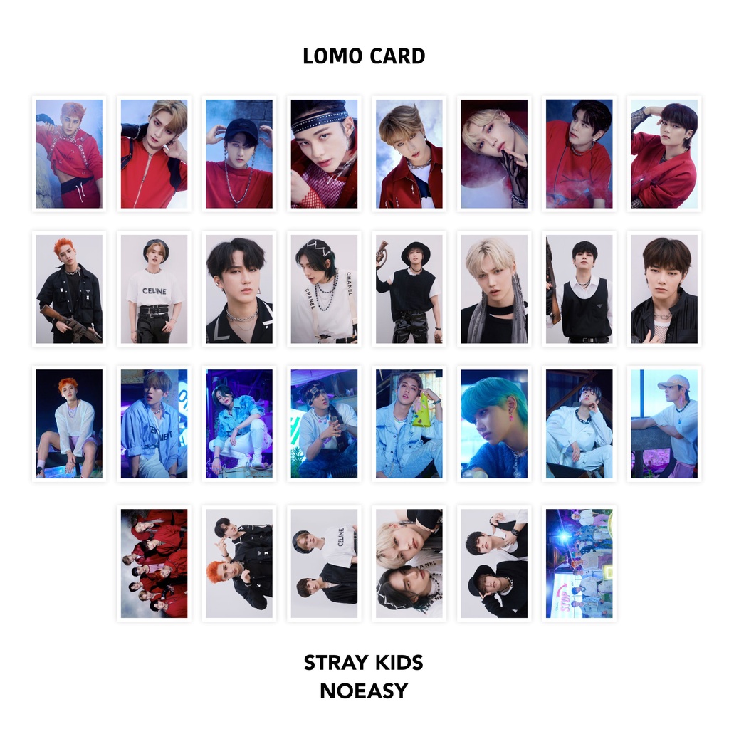 Lomo Card Stray Kids Noeasy