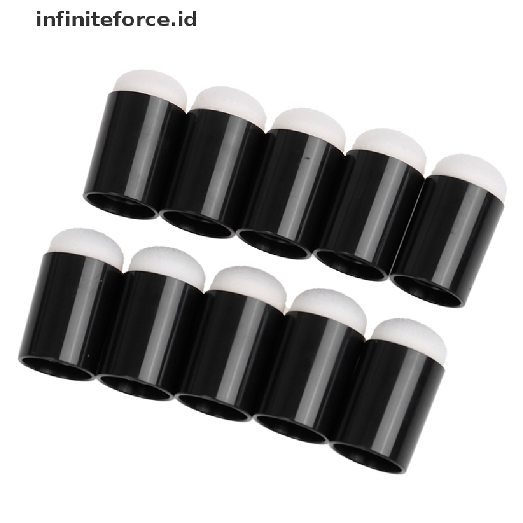 Infiniteforce.id 10Pcs / Set Spons Jari Daubers Untuk Stempel Tinta Reborn