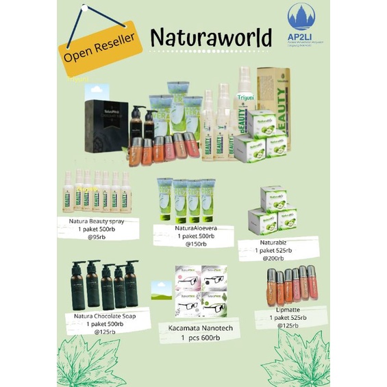 produk Natura word