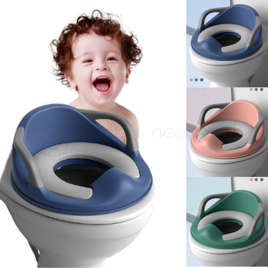 Kuru Baby 8857 Potty Seat with Handle - Alas Duduk Toilet Anak || KURU Potty 8921 Training Rabbit Series - Pispot Anak Motif Kelinci