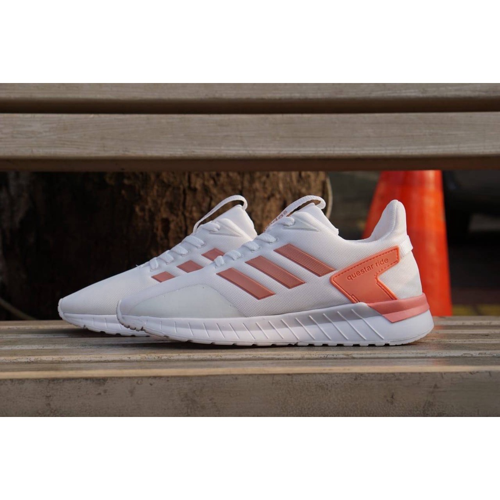 Sepatu sneakers wanita / Adidas / Sepatu lari / Sepatu running / Sepatu sport / Sepatu senam / Sepatu putih wanita / Original / Import / Premium / Murah / Terbaru-ADS QUESTAR