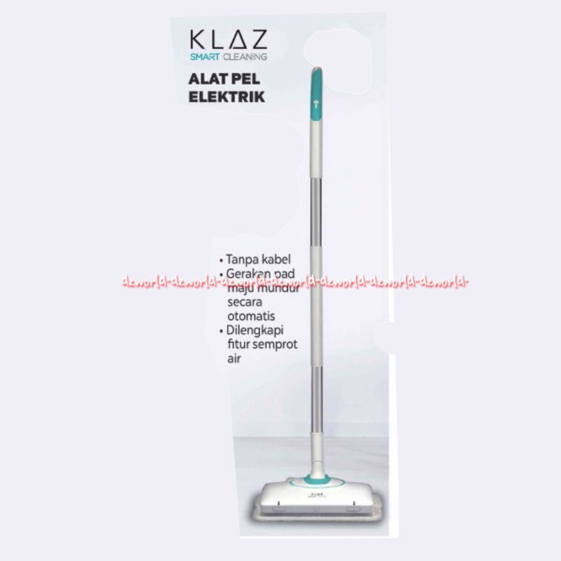 Klaz Cordless Vibration Mop Alat Pel Lantai Ruangan Tanpa Kabel Klas Nirkabel Bisa di Charge Klas