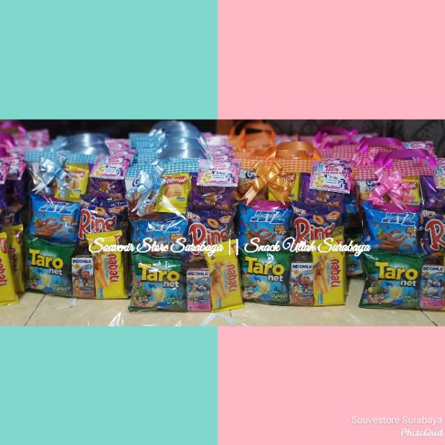 Goodiebag Snack / Snack Ultah Anak / Bingkisan Snack / Snack Ultah Surabaya / Paket Snack