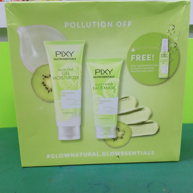 Paket Pixy Glowssentials Pollution Off