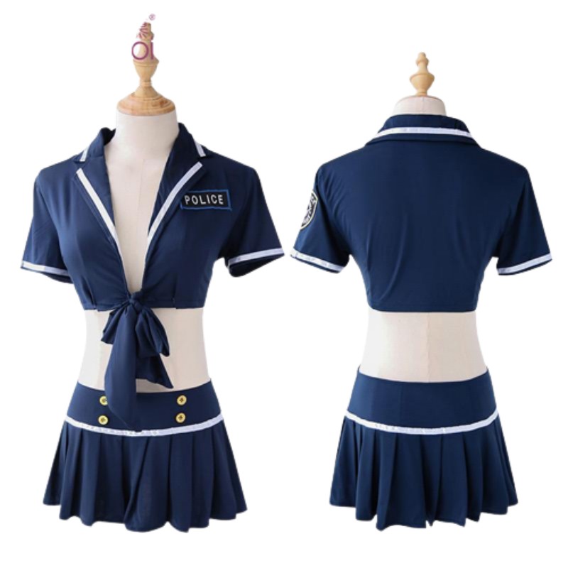 Victoria Lingerie Hot Cosplay Kostum Seragam Setelan Sekolah Jepang Import 3030