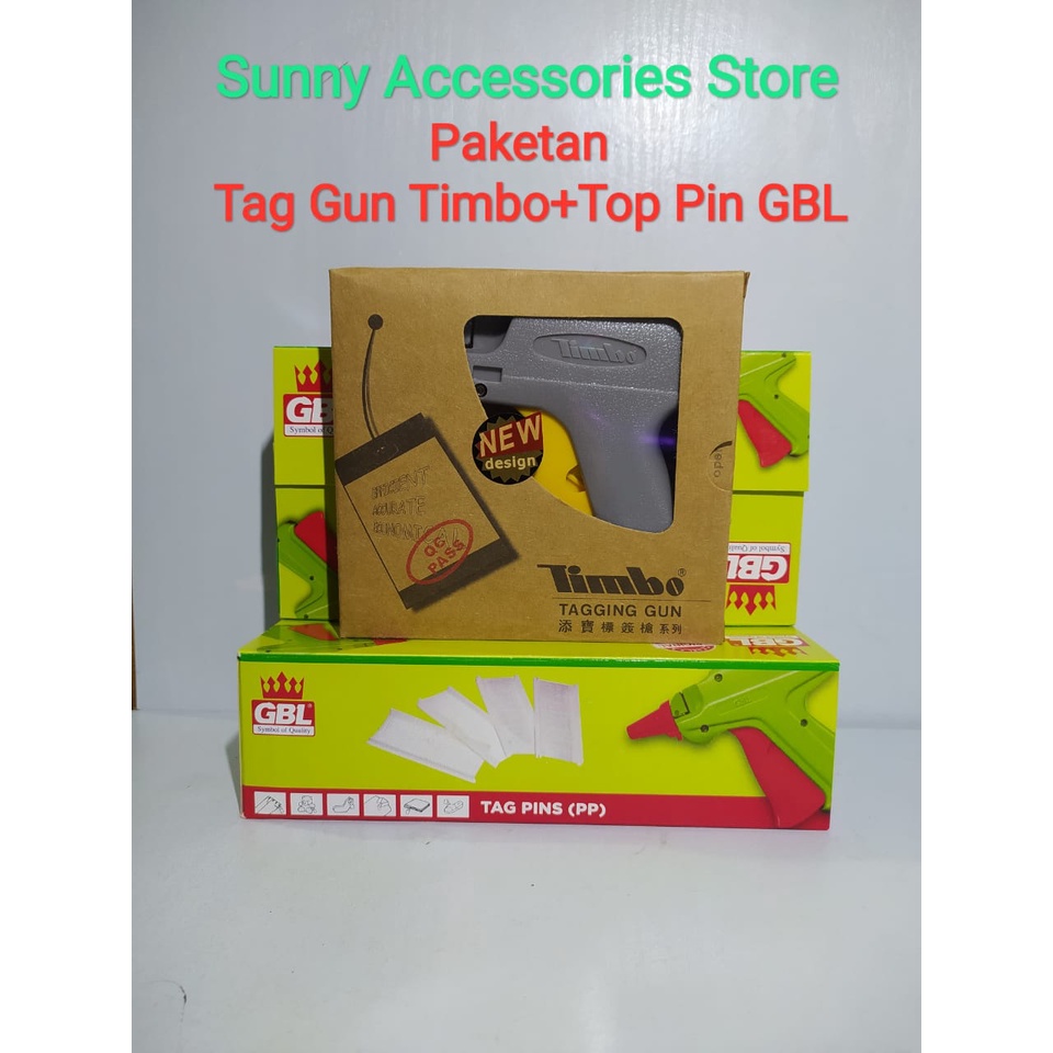 

Paketan Tag Gun Timbo & Top Pin GBL 5000 Pcs Premium Product