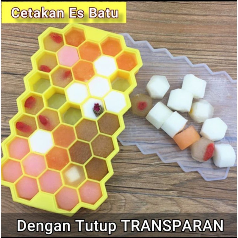 cetakan es batu silikon