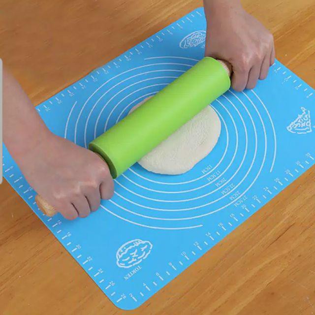 Alas Adonan Kue Jumbo Silicone Mat Alas Adonan Besar Fondant Kue Silikon