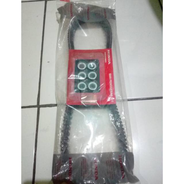 V-Belt set roller paket AHM original untuk motor Vario 125 LED old/ new