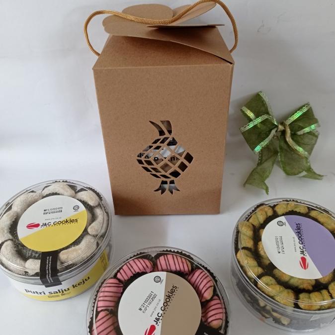 

HAMPERS KUE KERING / J&C COOKIES / ISI 3 XCD521XS