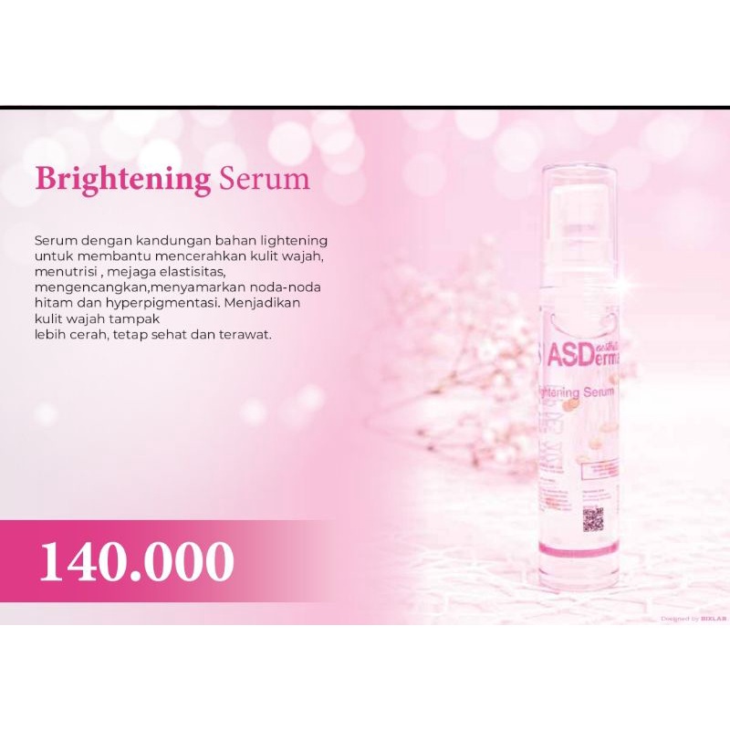 brightening serum asderma